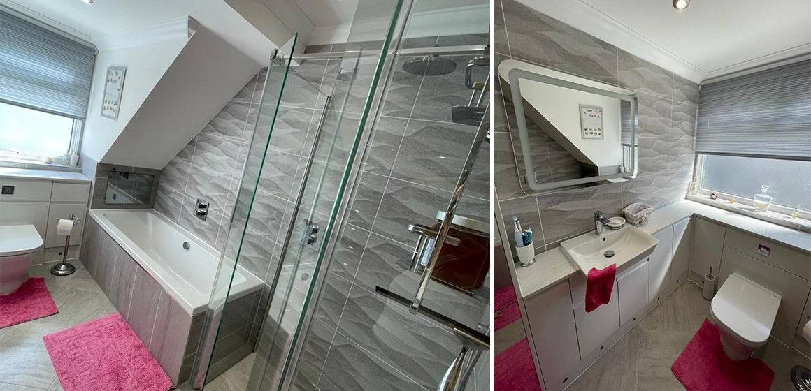 Completed Bathroom Renovation